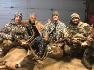 Three Peak Outfitters 4 successful deer hunts flatbush alberta