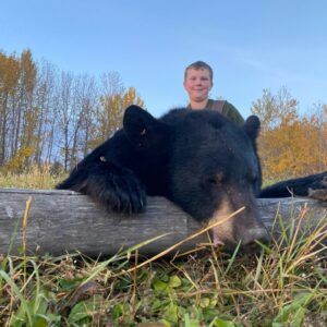 Three Peak Outfitters black bear hunt alberta