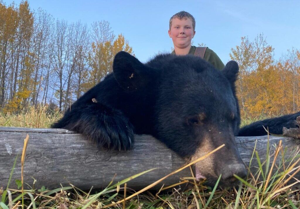 Three Peak Outfitters black bear hunt